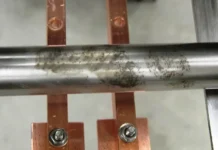 Figure 1. Fingerprint oils and high voltage are not a good pairing for high vacuum environments.